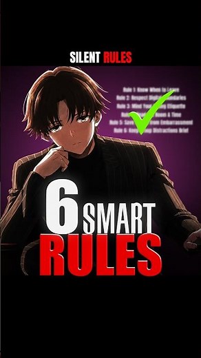 6 Silent Rules Smart People Always Follow