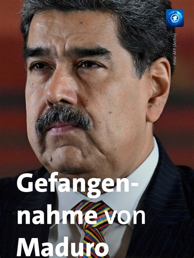 Trump bestätigt Festnahme von Maduro und seiner Frau