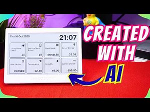 I Built a Local E-Paper Home Assistant Dashboard With AI | Seeed Studio XIAO 7.5 inch ePaper Display