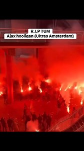 A few weeks ago Ultras Amsterdam had to say goodbye to Paddy and now they lost one of their Hooligans called Tum, from the 5th. Rest in peace, never forget 🙏 #TUM #UltrasAmsterdam #Ajax #Ajaxamsterdam #hooligans #ultras #hooligan #rip #paddy | Supporters life - Ultras