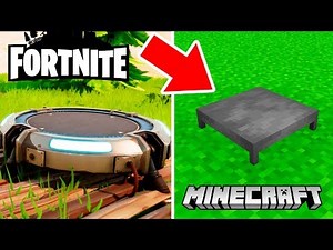 👉 Minecraft | FORTNITE MOD - Primera vez que juego FORTNITE en MINECRAFT!!