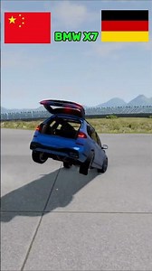 🚘CHINA VS GERMANY CARS CHALLENGE #beamngdrive #beamngexperiments #beamngshorts #automobile