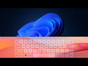 Show Touch Keyboard on Taskbar Windows 11