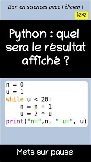 Python : Les algorithmes de seuil (épisode 16).