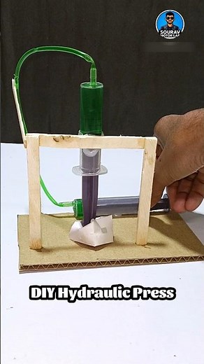 DIY Hydraulic Press Using Syringe | Crushing Box Experiment 😱