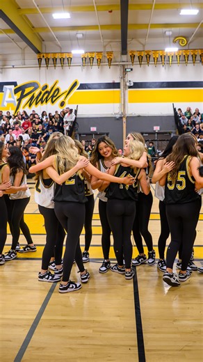 Captains Dance 2026 🖤💛 Our senior night performance choreographed by our beloved captains! | Granada Dance Team