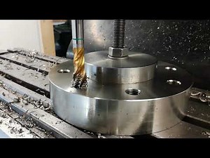 Tapping on the Bridgeport milling machine