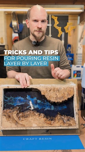 2.4K views · 41 reactions |  How to Pour Epoxy Layer by Layer with...