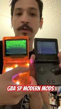 Gameboy Advance SP Modern Mods #nintendo #gbasp #gameboy #modding #mods