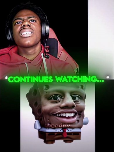 When Ishowspeed Turned Into SpongeBob 🤣🧽