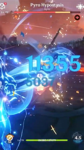 Pyro hypostasis #genshinimpact #neuvillette #pyro