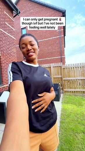 I can only get pregnant 🤰 though ivf but I’ve not been feeling well lately #olivia_chukwu