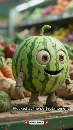 Satisfying Clay Animation 🍉 | Relaxing Stop Motion