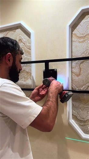 INSTALLATION TV MURALE — D.L.D RÉNOVATION 🔥 #strasbourg #home #installationtv #tvmurale #travaux
