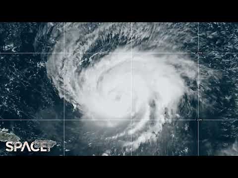 See Hurricane Lee in this amazing time-lapsed view from space