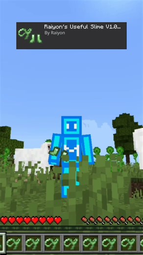 Cool Add-ons for Minecraft bedrock/PE part.26 | Useful slime #minecraft #shorts #addon #fypシ