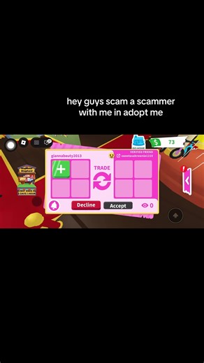 #scammed #adoptme #roblox #youtube #fyp