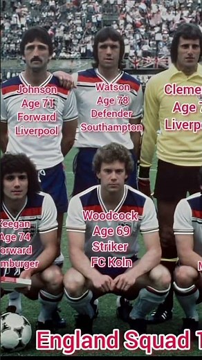 England Squad – Euro 1980 vs Belgium | Group Stage Clash in Italy