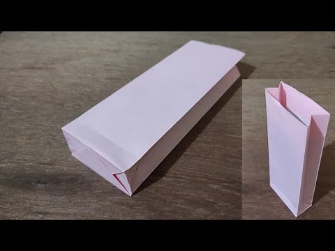 Cara Membuat Kantong Kertas Dengan Mudah