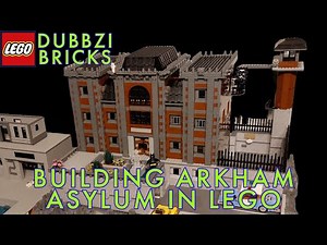LEGO BATMAN - BUILDING A CUSTOM LEGO GOTHAM CITY - ARKHAM ASYLUM EPISODE 9