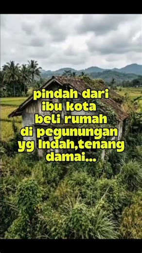 pindah dari ibukota carir beli rumah di pegunungan .