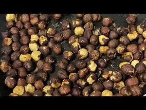 HOW TO ROAST HAZELNUTS IN THE PAN EASY AND QUICK