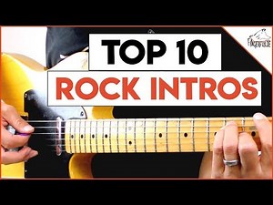 E-Gitarren Lieder I 10 Songs mit großartigem Intro