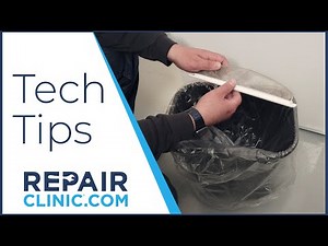 Clean Dryer Lint Trap - Tech Tips from Repair Clinic