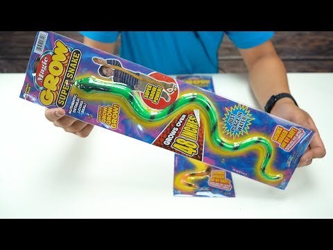 Magic Grow Super Snake Unboxing and Review