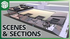 【SketchUp技巧分享】添加场景生成动画