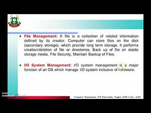 2.3 Operating System Components