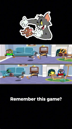 Tom and Jerry - PS1 #gaming #psone #retrogaming #shorts #playstation #tomandjerry