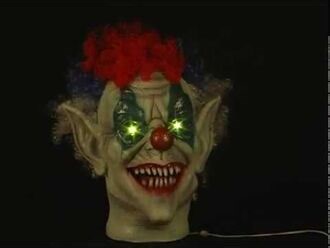 Talking Light-Up Clown Head