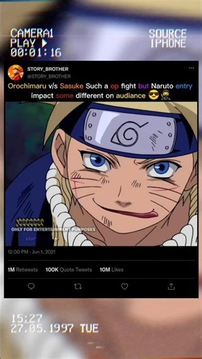 Orochimaru vs Sasuke was insane… but Naruto’s entry stole the whole scene 😈🔥