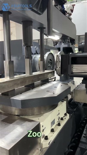 Side machining + rotary table = smooth results every time. #machine #cncmill #cnc #coldmilling