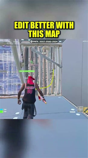 EDIT a lot FASTER with this MAP 😱 #fortnite #shorts