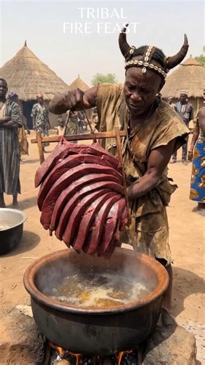Cooking Massive Ribs Primitive Way