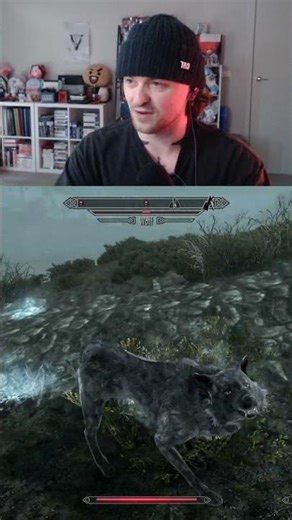 Milk enjoys the small things in Skyrim