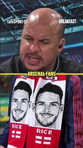 Gabby Agbonlahor believes Declan Rice can win the Ballon d'Or if Arsenal deliver! 🏆