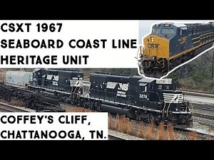CSXT 1967 (Seaboard Coast Line Heritage Unit)