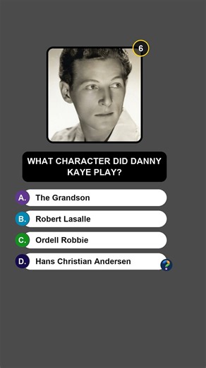 Can You Guess Who Danny Kaye Played? 🤔 #Shorts #MovieTrivia