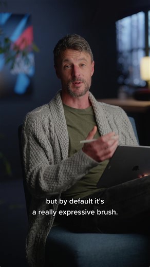 Take your favorite sketching brush and let's get started 💥 What are your tips and tricks for linework in #Procreate? Comment below!