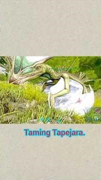 Taming Tapejara | Ark Ultimate Mobile Edition #arkultimatemobileedition #arksurvivalevolved #shorts