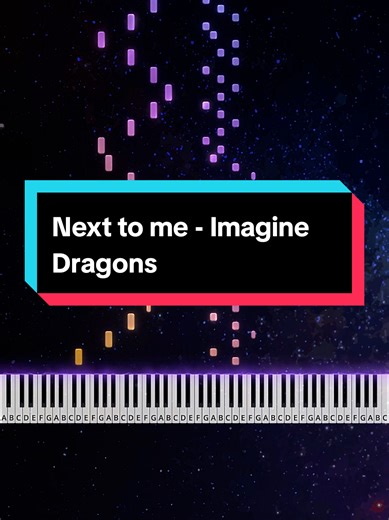 Next to me - Imagine Dragons ( Piano Tutorial ) #pianotutorial #easypiano #pianomusic #imaginedragons #nexttome