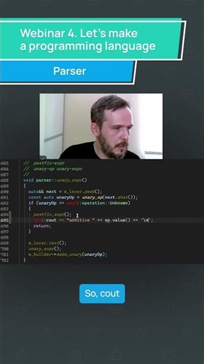 How Parsers Handle Non-Unary Operators in C++