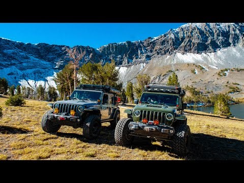 Off-Road Adventure to Alpine Lake | Jeep Wranglers, Camping & Trout Catch & Cook