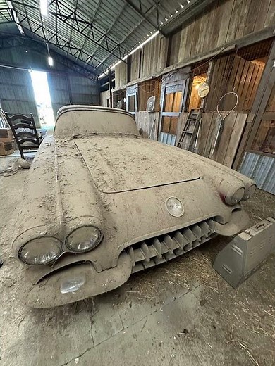 1959 Corvette Barn Find Restoration