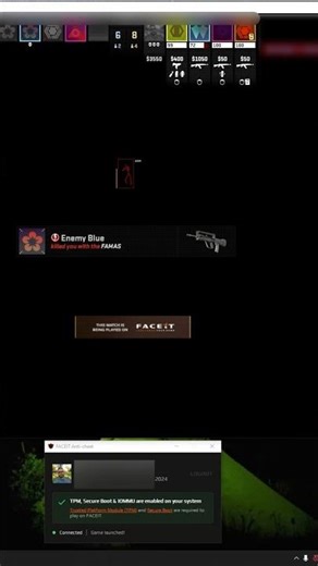 Nobody can stop me from cheating in Level 10 High-elo on Faceit. #faceitcheat #faceit #cs2 #csgo