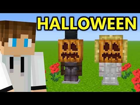 Minecraft: 15+ Halloween Build Hacks!