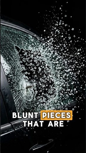 Why Do Windshields Crack but Side Windows Explode ? 💥